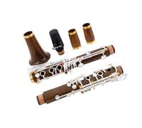 Kit Clarinettes Clarinette Plaquée Argent 19 Touches Si Bémol En Ébène