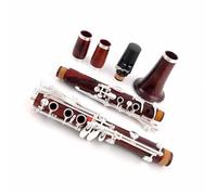 Kit Clarinettes Clarinette Professionnelle En Ébène Si Bémol 19 Touches Plaquées Argent