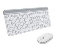 Kit Clavier Et Souris Sans Fil Logitech MK470 Blanc