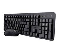 Kit clavier souris Bluetooth Trust ODY II allemand QWERTZ avec pavé numérique noir