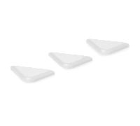 Kit Clips de Codage des Couleurs HACCP en Polypropylène Blanc - Lot de 50 - WAS Germany