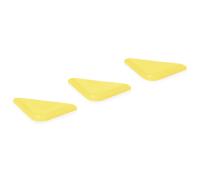 Kit Clips de Codage des Couleurs HACCP en Polypropylène Jaune - Lot de 50 - WAS Germany