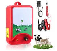 Kit Clôture Électrique 12V - Électrificateur 3KM - Pour Bétail Mouton Cheval Volaille - Affichage LED Installation Facile