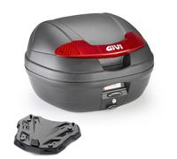Givi Top-case E340 Vision / Vision Tech Monolock 34 L Noir/Rouge