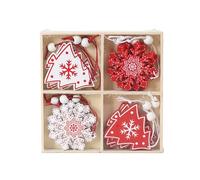 KIT - COFFRET - AUTRES ARTICLES DECORATION DE NOEL Ornements de festival 1 ensemble avec lanière style-A1