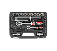 Kit, coffret d'outils YATO YT-38782 1/2'' 1/4" 72 pièces.