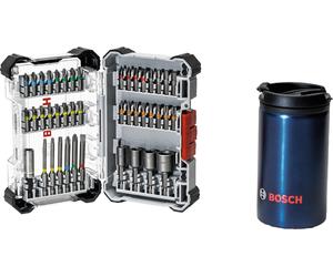 Kit coffret vissage 43 pièces + Mug isotherme BOSCH 061599767L