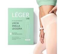 Kit Collants Drainants Anti-cellulite Léger LAB aux Sels de la Mer Morte - Action Minceur et Detox avec 98% d'ingrédients naturels - Traitement professionnel pour chevilles, jambes, ventre et hanches