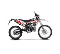 Collecteur d'échappement LeoVince X-FIGHT acier inox pour Beta Enduro / Motard