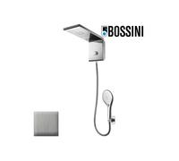 Kit colonne de douche pour hydrothérapie acier brossé Syncro-Rain - Bossini I00594075