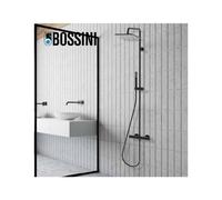 Kit colonne de douche thermostatique noir Cosmo - Bossini L10103073