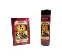 Kit Coloration Henné Auburn Poudre 100g et Shampoing 250ml