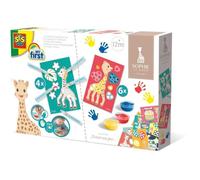 Kit coloriage et peinture Sophie la Girafe SES CREATIVE - Pour enfant de 12 mois - Multicolore