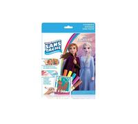 Kit coloriage magique 18 pages et 5 feutres Color Wonder - Ne tache pas - Set creatif Reine des Neiges et carte - Pour Disney