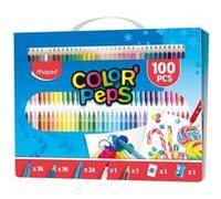 Kit de Coloriage ultra complet 100 pcs - Color'Peps - Maped