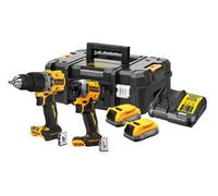 Kit combiné de batterie DeWALT 18 V DCK2050E2T