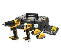Pack 18 V Dewalt Powerstack (DCD709/DCF809) 2x1,7Ah en coffret T-STAK - DCK2062E2T