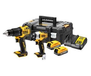 Kit combiné de batterie DeWALT 18 V DCK2062E2T