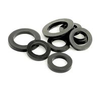 Kit combiné de joints d'étanchéité plats et rondelles M2-M20 for rénovation domiciliaire, 5 à 100 pièces Rondelles Plates inoxydable(M4x9x1-100pcs)