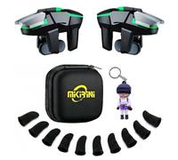 Kit combo de déclencheurs de jeu 13 en 1 pour iPhone/téléphones Android, manette de jeu pour téléphone portable PUBG Mobile/Call of Duty/Apex (fille)