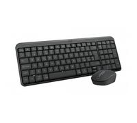 Logitech MK250 Compact Bluetooth Wireless Combo clavier Souris incluse Universel RF sans fil + Bluetooth Italien Graphite
