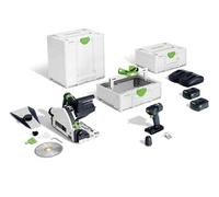 Festool - Pack Scie Plongeante Tsc 55 + Perceuse Visseuse Txs 18 Festool
