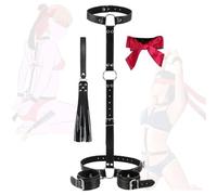 Kit Combo Soins Assistés au Poignet, Cuir Noir