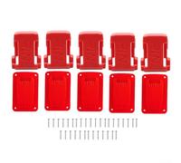 Kit compact pour batterie 18 V et perceuse avec vis pour un stockage vertical peu encombrant de batteries de 1,0 Ah à 12 Ah et perceuses sans fil standard (5 ensembles)