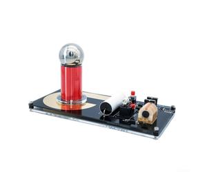 Kit compact pour tesla Coil Kit pour projets de physique et éducation | Design de 195 mm, disposition peu encombrante, s'adapte à n'importe quel espace de travail, facile à intégrer et à afficher