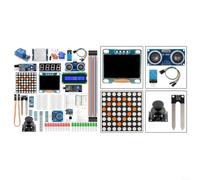 Kit compatible Arduino pour mega2560 pour projets de codage | Caractéristiques : pour l'humidité de température, capteurs de sol ; pour les projets d'automatisation