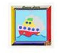 Kit compet Canevas - 15x15cm - bateau - gros trous spécial débutant Multicolore G