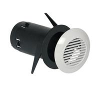 Kit complémentaire bouche wc auto 80 + régulateur easyhome aldes (11026040)