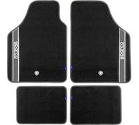 Kit Complet 03763 Tapis Voiture Moquette Universel Quattro Pièces Argent Spar