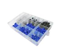 Kit Complet 195 Vis Carénage pour Suzuki pour GSXR600 750 1000 1300-R pour HAYABUS A Clips Noix(Blu)