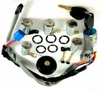 Kit Complet 5 Barillets-Bouchon De Réservoir-Antivol De Direction Avec Clés - Citroën Berlingo \ Berlingo First Monospace (Mf_, Gjk_, Gfk_) 1.6 16v (Mfnfu) 10/2000>12/2011