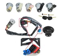Kit Complet 5 Serrures-Antivol De Direction Bouchon De Réservoir Avec Deux Clés - Citroën Berlingo \ Berlingo First Camionnette\Monospace (M_) 1.4 Bifuel (Mbkfxb, Mckfxb) 07/1996>10/2002