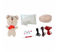 Kit Complet Amigurumi ""Edmond l'Ourson"" 17cm Beige