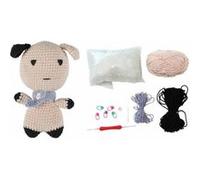 Kit Complet Amigurumi "Firmin le Chien" 17cm Beige Beige G