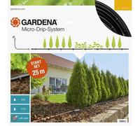 Kit complet arrosage goutte-à-goutte taille M Micro-Drip® - GARDENA - 13011-20 - 25m tuyau - auto-nettoyant