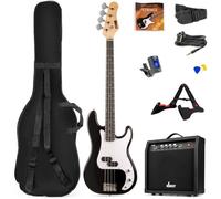 Kit Complet Basse Electrique MAX - Ampli 40 Watts - Noir