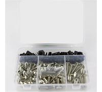 Kit Complet Boulons Écrous Et Vis Carénage Moto pour K1200GT 2006-2009 pour K1300GT 2009-2013 Clips Noix(Argent)