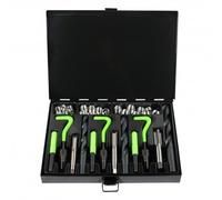 Kit complet d’inserts hélicoïdaux M12x1.75, M14x2, M16x2 avec forets, tarauds, o