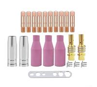 Kit complet d'accessoires de soudage 15AK pour torche de soudage MIG 0 8 mm buses et contact pour embouts