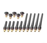 Kit complet d'accessoires de soudage TIG 15 pièces 57Y02 57Y03 57Y04 conçu pour les torches de soudage WP17 WP18 WP26 à des fins d'entretien