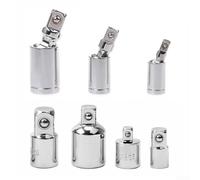 Kit complet d'adaptateurs de douilles articulées avec têtes rotatives comprenant sept outils essentiels