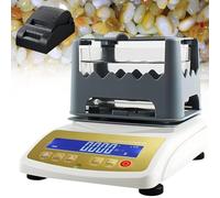 Kit Complet D'analyseur De Métaux Précieux Testeur De Pureté D'or Numérique Capacité De 1 200g Précision De 0,01g Testeur De Densité Tout-en-un For Or Argent Platine(1200k+printer)