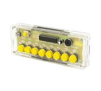 Kit complet d'assemblage électronique pour apprendre à souder à l'aide d'un circuit imprimé clavier et de composants mains sur le kit de soudure