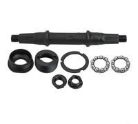 Kit complet d'axe de pédalier carré pour vélo avec éléments clés