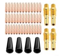Kit complet de 48 embouts de buse sans gaz pour Lincoln, Yeswelder et soudeurs