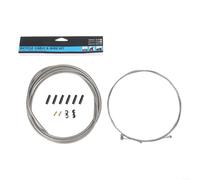 Kit complet de boîtier de câble de frein pour vélo de montagne et de route pour une meilleure performance de freinage (gris)